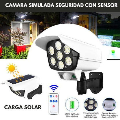 SmartCam®  Foco Led Simulador de Cámara con Mando