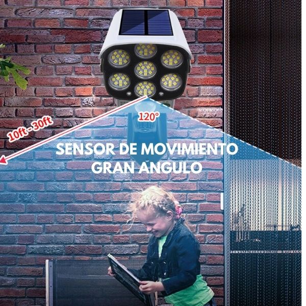 SmartCam®  Foco Led Simulador de Cámara con Mando