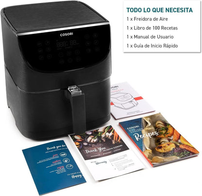 AirFryer X5000 Freidora de Aire Turbo Blaze 5.5L