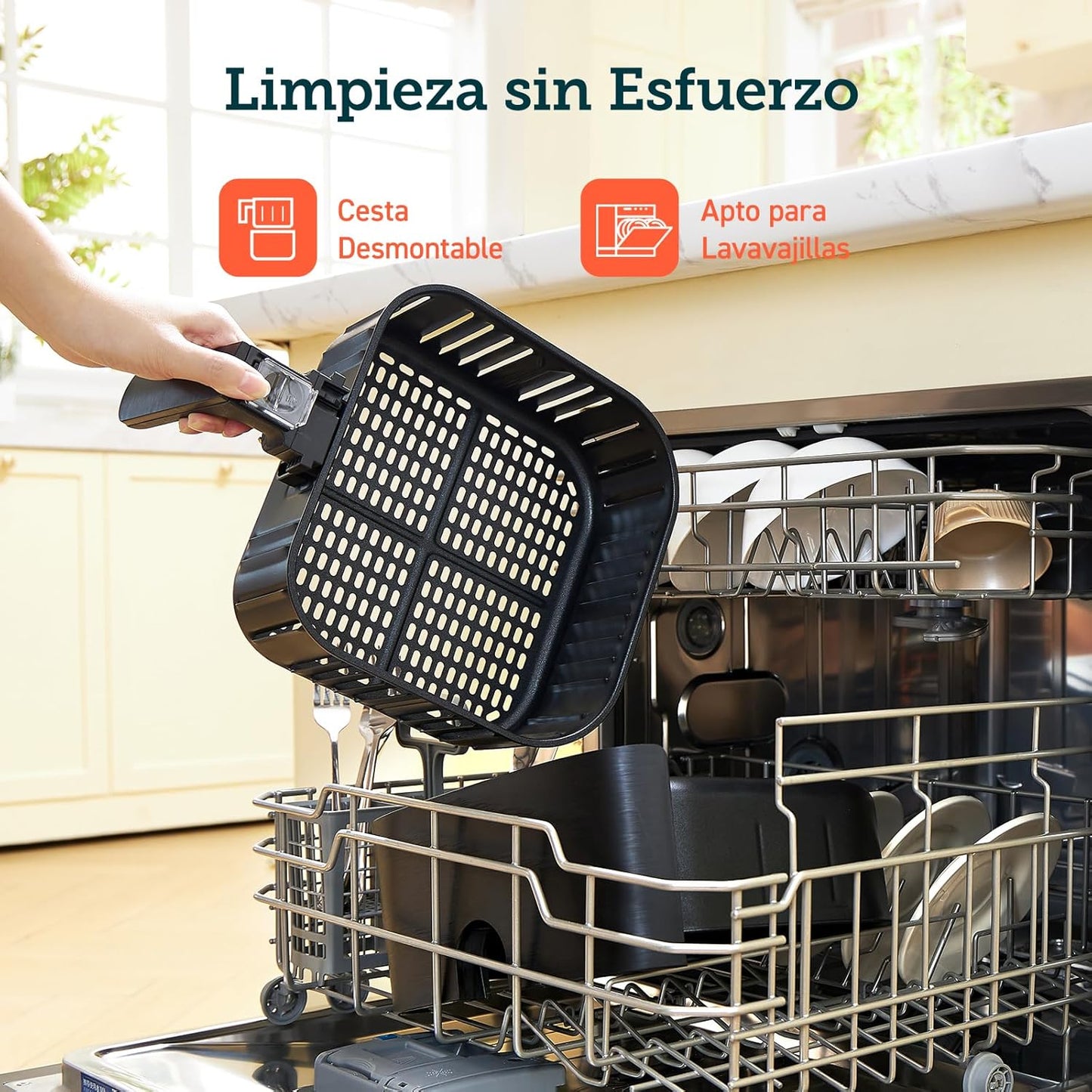 AirFryer X5000 Freidora de Aire Turbo Blaze 5.5L